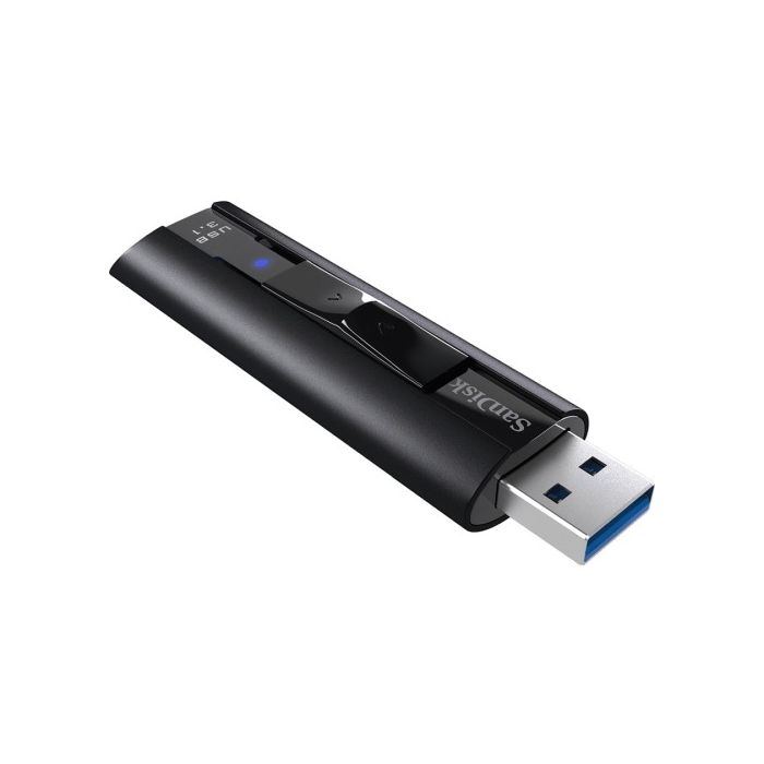 SanDisk Extreme PRO USB 3.1 Solid State Flash Drive 256 GB USB 3.1 Black  1/Pack SDCZ880-256G-A46
