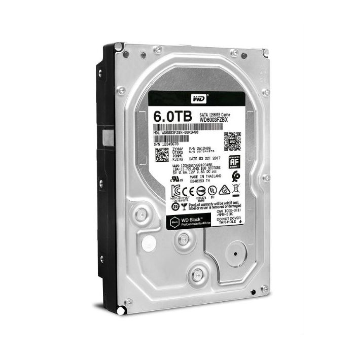 Western Digital Black Wd6003fzbx 6 Tb 3 5 Internal Hard Disk Drive Hdd Sata Iii 6 0gb S 70 Rpm 256 Mb Fast Server Corp Www Srvfast Com